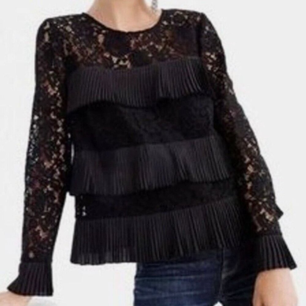 Festive J CREW Lace top